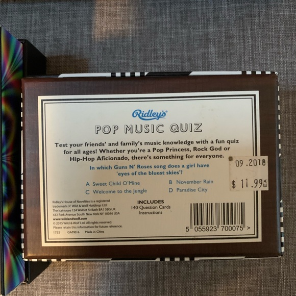 Fun game lot! 3 oldschool revamped games.Pickup sticks,memory and pop music quiz - Picture 4 of 5